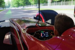 race sim in f1 cockpit huren