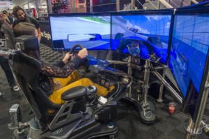 race sim in f1 cockpit huren