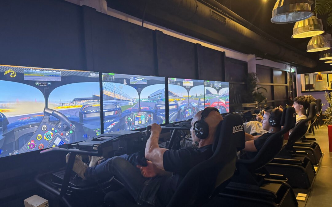 F1 Race simulator bij The Basement - Uithof Den Haag