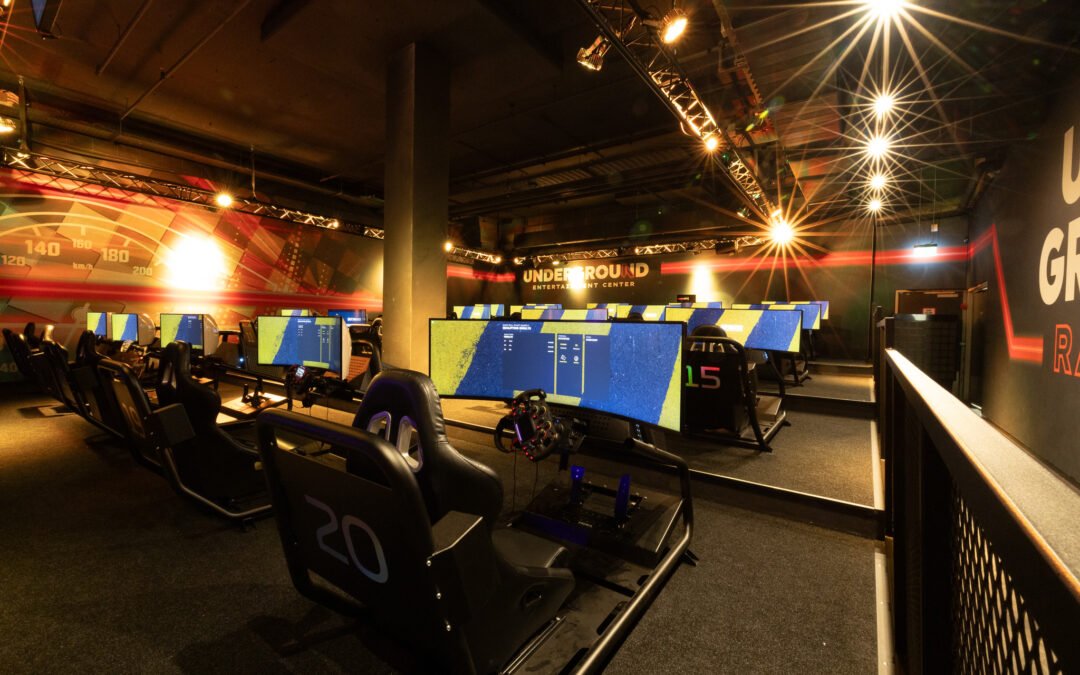 F1 simulatoren Almere Underground